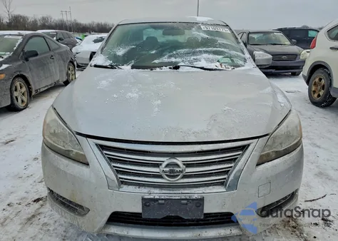 2014 Nissan Sentra S z USA, uszkodzony, nr VIN 1N4AB7AP4EN851091